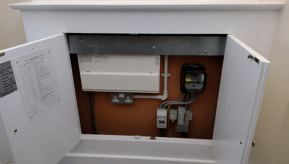 Consumer unit installation - move and upgrade