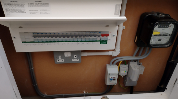 Consumer unit installation - moving and upgrading