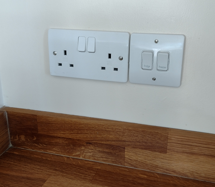 Domestic electrical work - more worktop power sockets