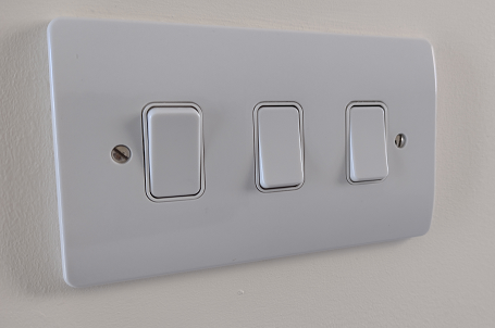 Domestic electrical work - living room switches