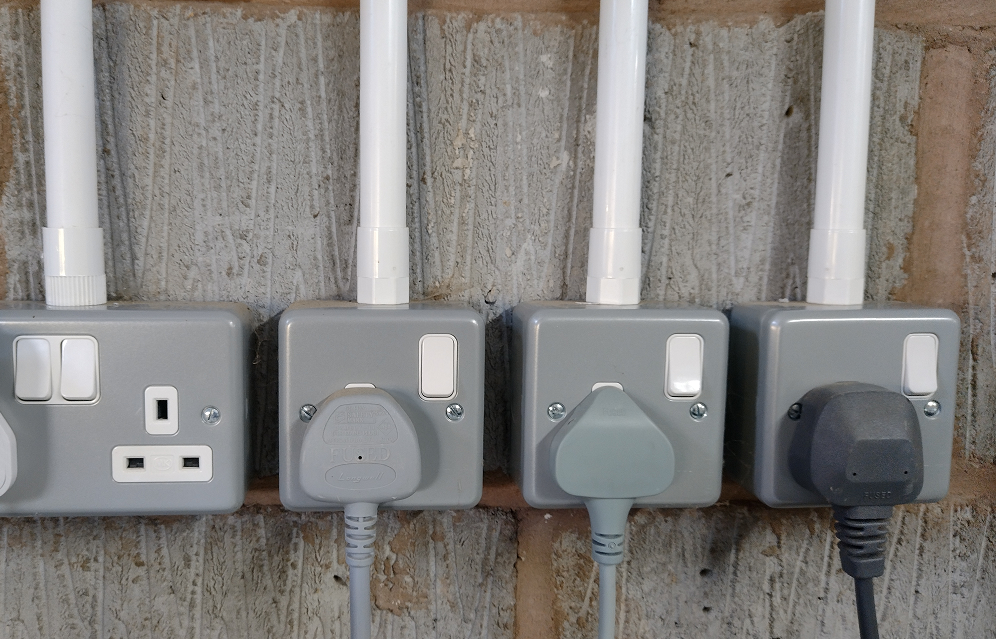 Workshop electrical upgrade install